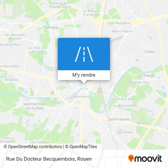 Rue Du Docteur Becquembois plan