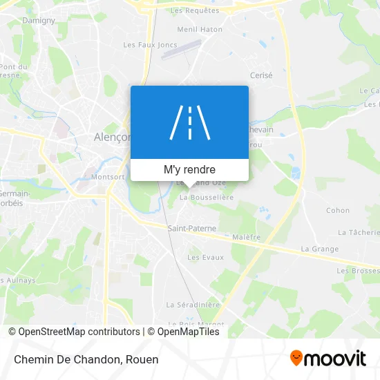 Chemin De Chandon plan