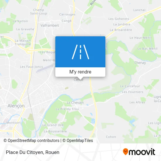 Place Du Citoyen plan