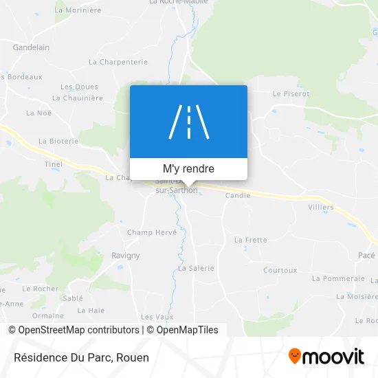 Résidence Du Parc plan