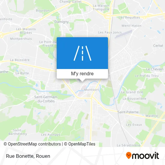 Rue Bonette plan