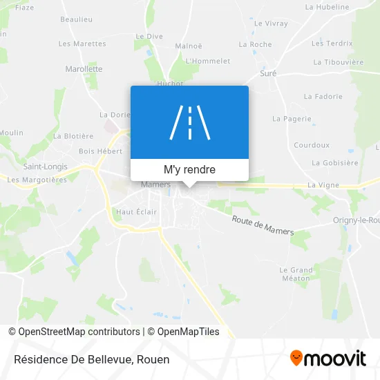 Résidence De Bellevue plan