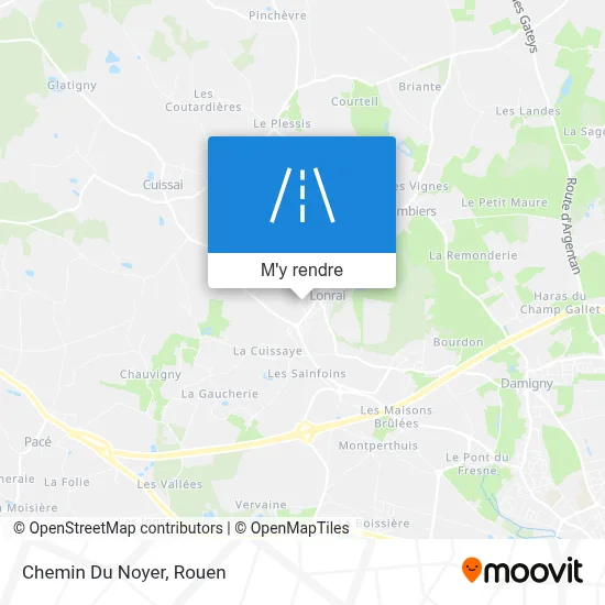 Chemin Du Noyer plan