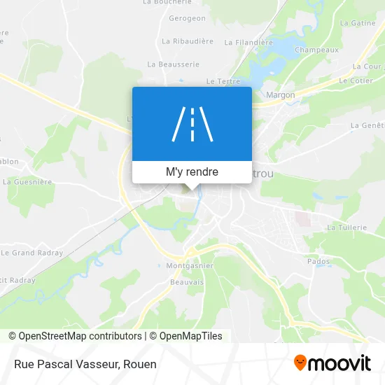 Rue Pascal Vasseur plan