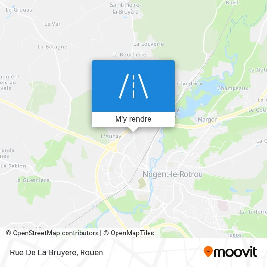 Rue De La Bruyère plan