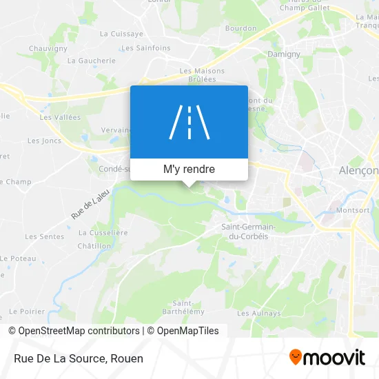 Rue De La Source plan