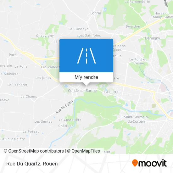 Rue Du Quartz plan