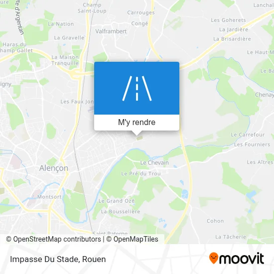 Impasse Du Stade plan
