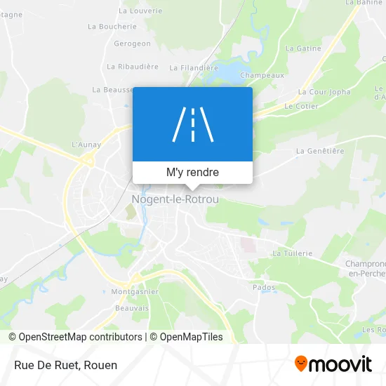 Rue De Ruet plan