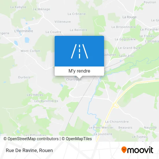 Rue De Ravine plan