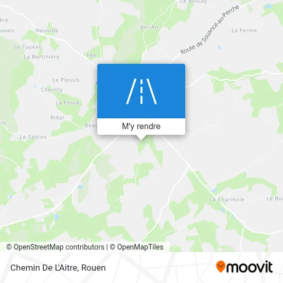 Chemin De L'Aitre plan