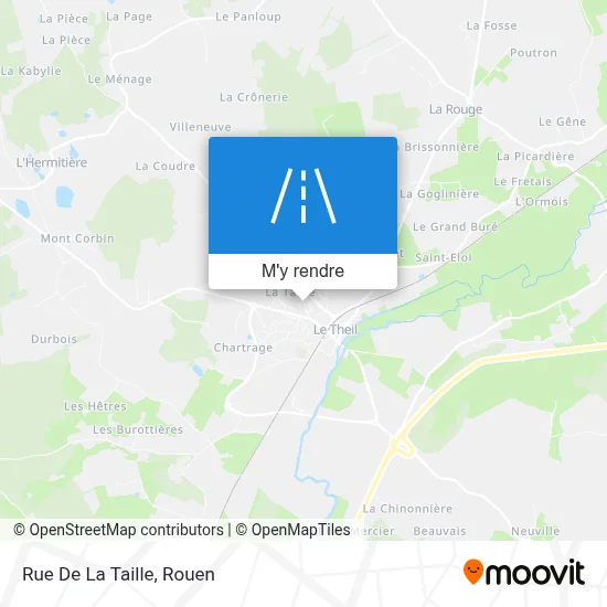 Rue De La Taille plan