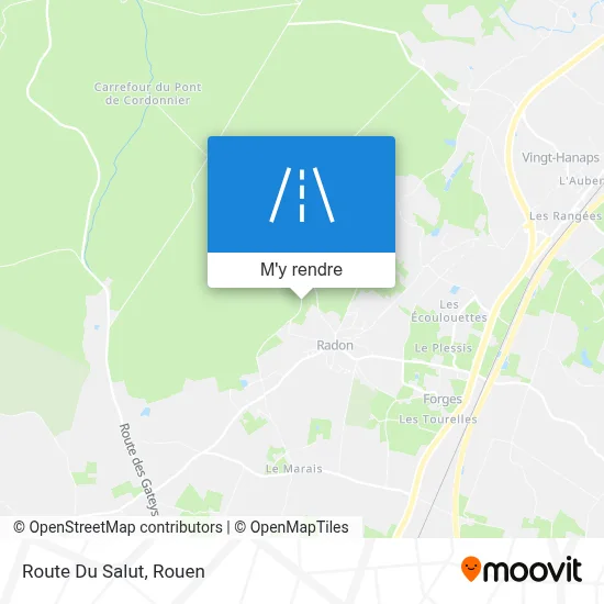 Route Du Salut plan