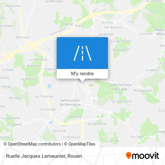 Ruelle Jacques Lemeunier plan