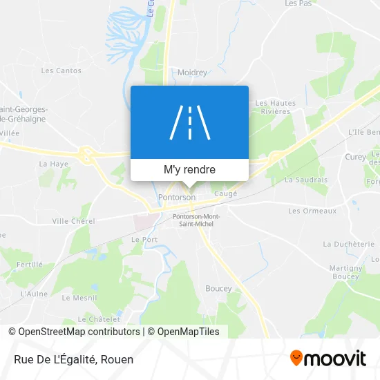 Rue De L'Égalité plan