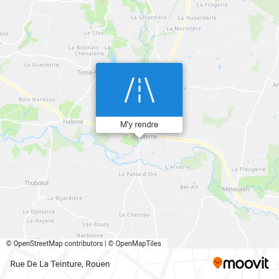 Rue De La Teinture plan