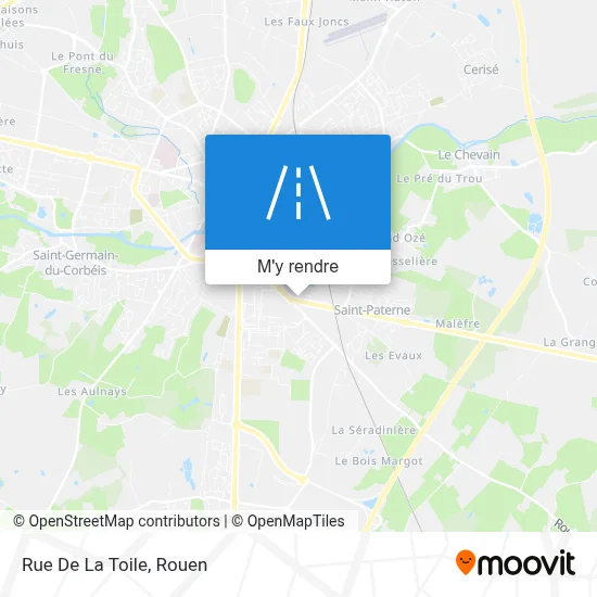 Rue De La Toile plan