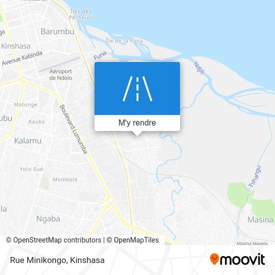 Rue Minikongo plan