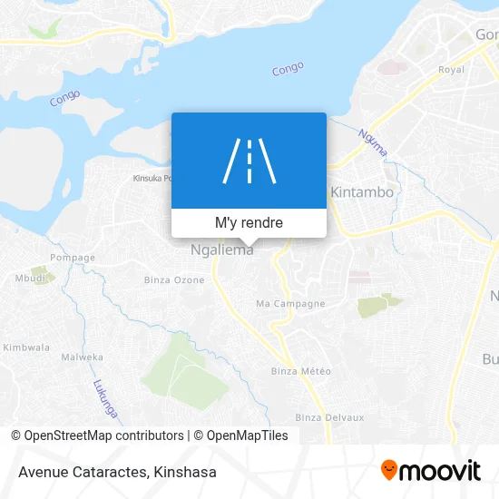 Avenue Cataractes plan