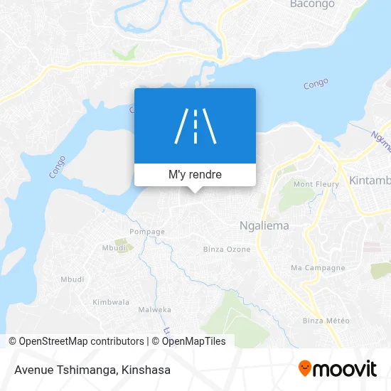 Avenue Tshimanga plan