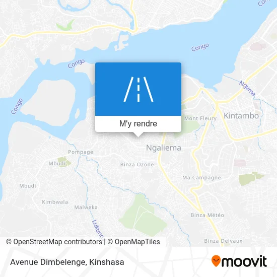 Avenue Dimbelenge plan