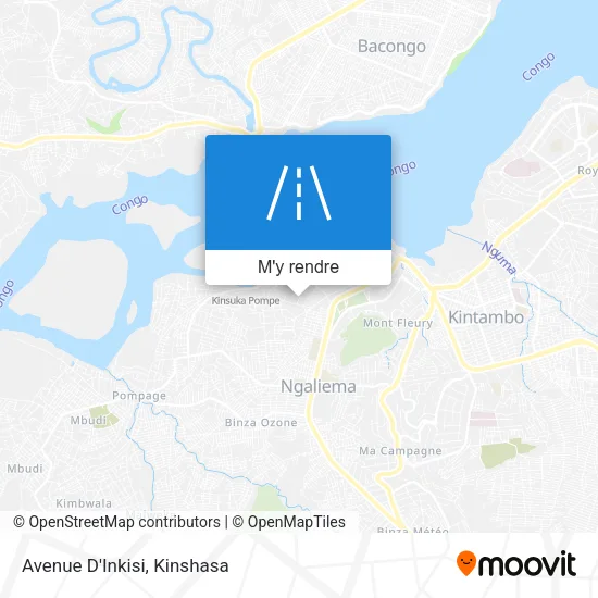 Avenue D'Inkisi plan