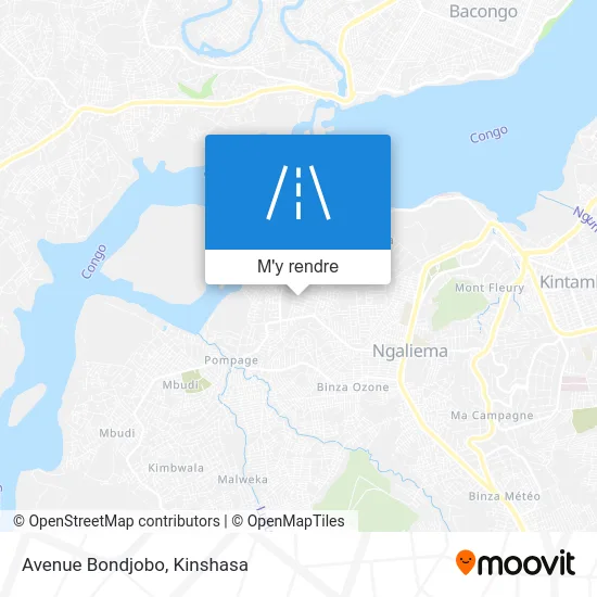 Avenue Bondjobo plan