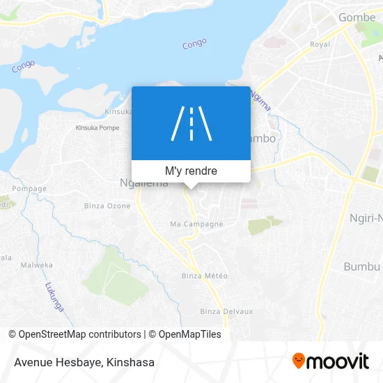 Avenue Hesbaye plan