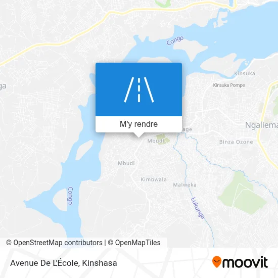 Avenue De L'École plan