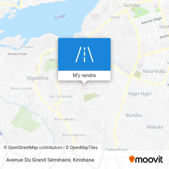Avenue Du Grand Séminaire plan