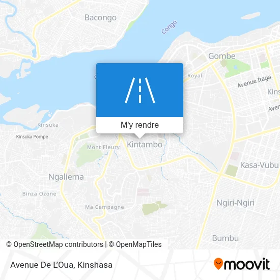 Avenue De L’Oua plan