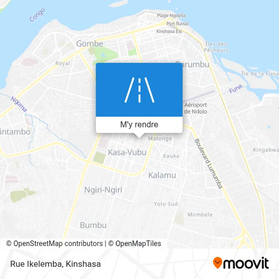 Rue Ikelemba plan