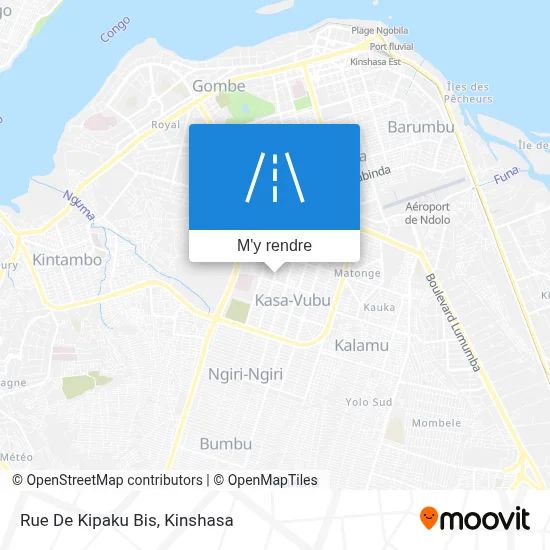 Rue De Kipaku Bis plan
