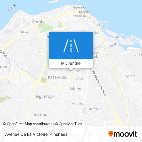 Avenue De La Victoire plan