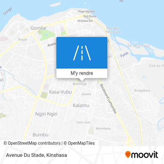 Avenue Du Stade plan