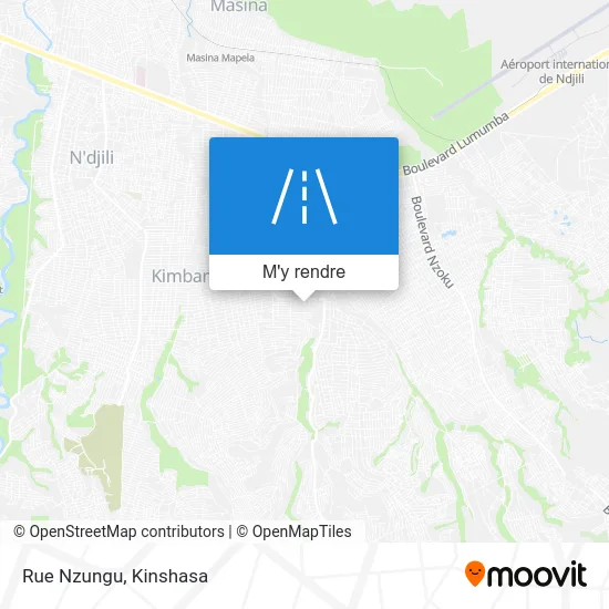 Rue Nzungu plan