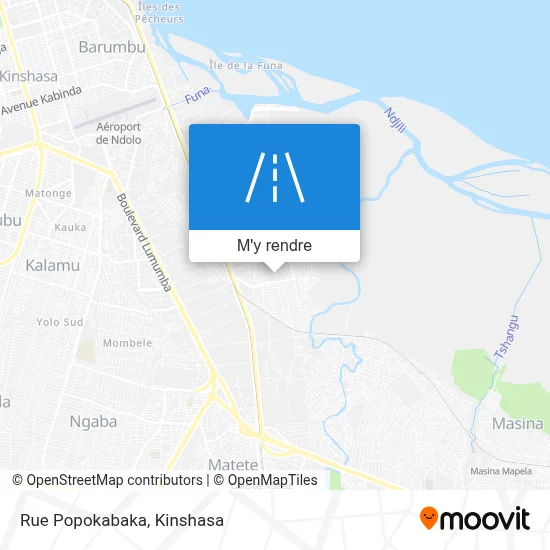 Rue Popokabaka plan