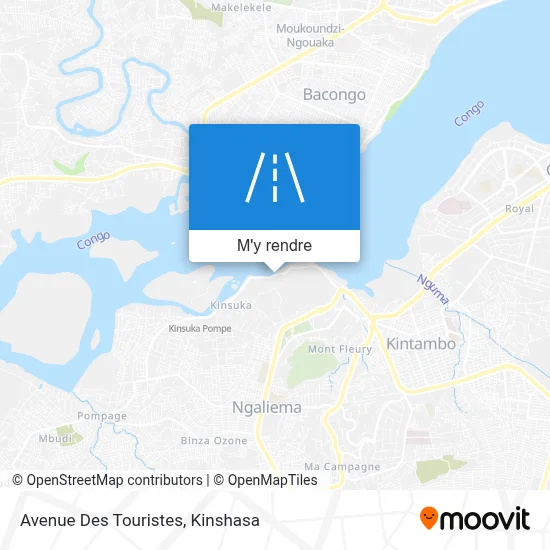 Avenue Des Touristes plan