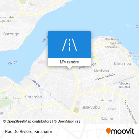 Rue De Rivière plan