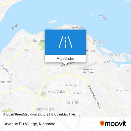 Avenue Du Village plan