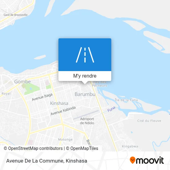 Avenue De La Commune plan