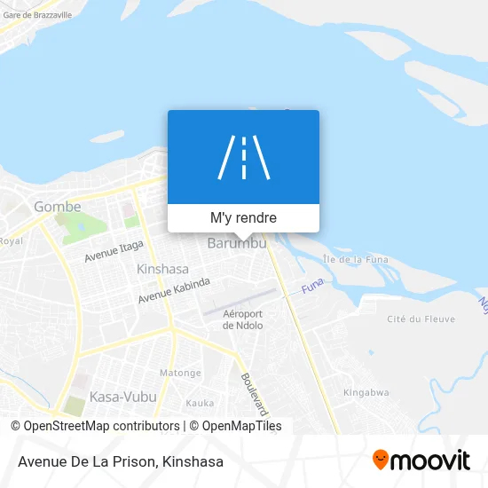 Avenue De La Prison plan