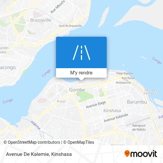 Avenue De Kalemie plan
