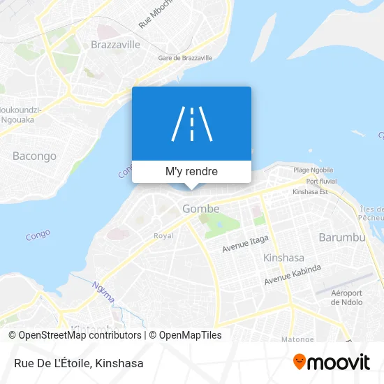 Rue De L'Étoile plan