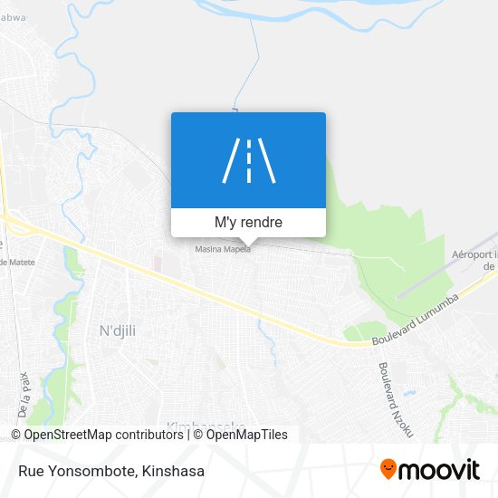Rue Yonsombote plan