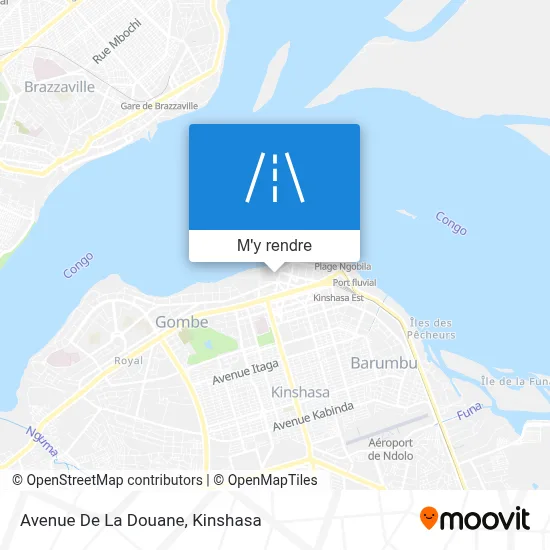 Avenue De La Douane plan