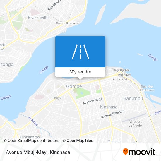 Avenue Mbuji-Mayi plan