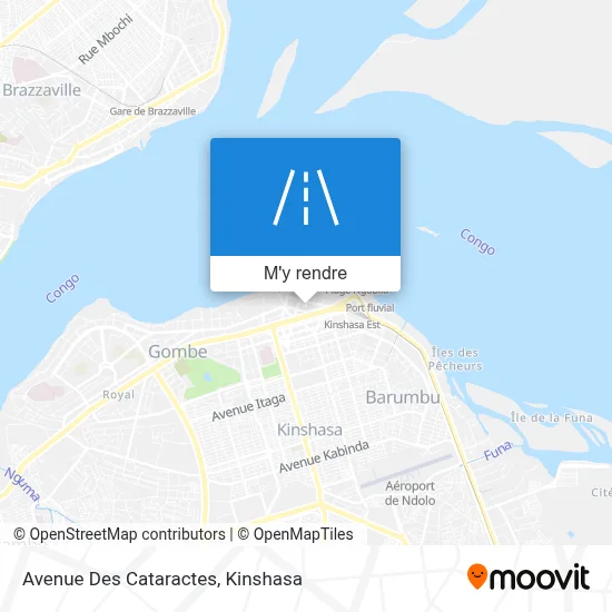 Avenue Des Cataractes plan