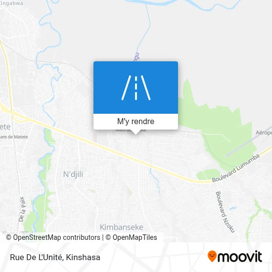 Rue De L'Unité plan