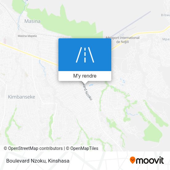 Boulevard Nzoku plan